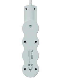 удлинитель 3х3м с заземл. 10а ip20 usb 2800вт 220в пвс 3х1 с выкл. бел. космос yksm3m3g-z-vu10а-w от магазина Штепсель и батарейка. - фото_7