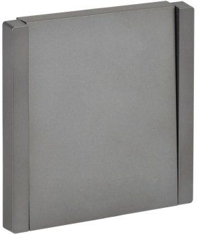 выключатель перекрестный 1-кл. сп forte&piano 10а fp512 сталь iek fp-v13-0-10-1-k46 от магазина Штепсель и батарейка.