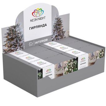 гирлянда светодиодная "твинкл лайт" 15м 120led бел. 6.9вт ip20 провод пвх прозр. neon-night 303-195 от магазина Штепсель и батарейка.