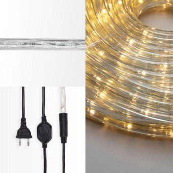 шнур светодиодный дюралайт фиксинг 2вт 24led/м теп. бел. 25м neon-night 121-327-14 от магазина Штепсель и батарейка. - фото_3