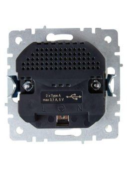 розетка brite рюш10-2-брб 16а с usb a+a 3.1а с заземл. защ. шторки механизм бел. iek br-r14-16-u21-d31-k01 от магазина Штепсель и батарейка. - фото_4