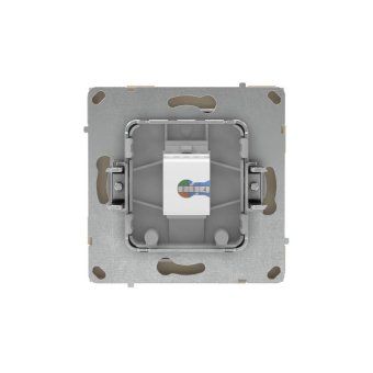 розетка компьютерная 1-м kant rj45 кат.5e без шторки ванильн. марципан dkc 7015663 от магазина Штепсель и батарейка. - фото_3