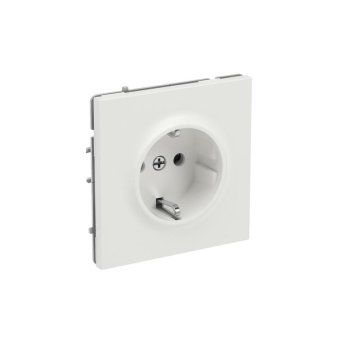 розетка силовая kant 2p+e защ. шторки бел. песок dkc 7010003 от магазина Штепсель и батарейка. - фото_2