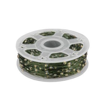 гирлянда светодиодная "роса" 100м 1000led тепл. бел. 7.2вт 230в ip20 с контроллером провод зел. neon-night 303-296 от магазина Штепсель и батарейка. - фото_7