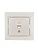 розетка компьютерная 1-м сп mira rj45 16а ip20 со вставкой жемчуж./бел. перламутр. lezard 701-3030-139 от магазина Штепсель и батарейка.