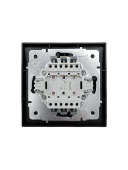 выключатель 2-кл сп zima ip20 10а безвинт. зажим черн. бархат lezard 704-4288-101qc от магазина Штепсель и батарейка. - фото_3