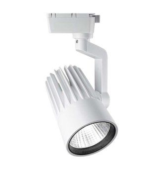 светильник светодиодный трековый ptr 0130-2 30вт 4000к ip40 24град. wh бел. pro jazzway 5022737 от магазина Штепсель и батарейка.