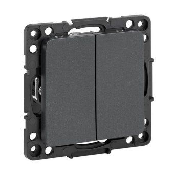переключатель проходной 2-кл. стокгольм 10а механизм черн. proxima ekf ezv10-027-10 от магазина Штепсель и батарейка. - фото_3