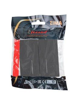выключатель 2-кл. с индик. сп zima ip20 10а безвинт. зажим черн. бархат lezard 704-4288-112qc от магазина Штепсель и батарейка. - фото_7