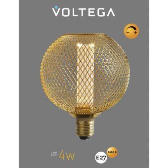 лампа светодиодная loft led dp82293 4вт 1800к e27 dim voltega 8566 от магазина Штепсель и батарейка. - фото_6