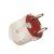 вилка accessories 1ф 6а без заземл. бел. lezard 715-0101-601 от магазина Штепсель и батарейка. - фото_2