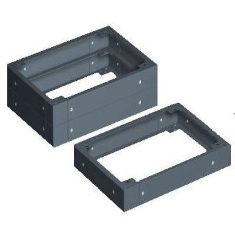 цоколь для шкафа ram block cqe 400х400х100 dkc r5ze441 от магазина Штепсель и батарейка.
