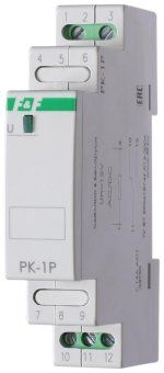 реле промежуточное pk-1p/un (монтаж на din-рейке 35мм 12в ac/dc 16а перекл.) f&f ea06.001.001 от магазина Штепсель и батарейка.