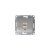 розетка компьютерная 1-м glossa rj45 кат.5e механизм платина se gsl001281k от магазина Штепсель и батарейка. - фото_6