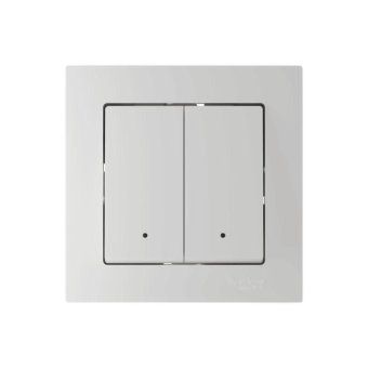 выключатель 2-кл. atlasdesign smart 10а (сх. 5) l+n с подсветкой zigbee механизм бел. se atn000153z от магазина Штепсель и батарейка. - фото_3