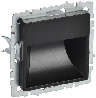 подсветка светодиодная brite встраив. пл20-брч механизм черн. iek br-fl20-k02 от магазина Штепсель и батарейка.