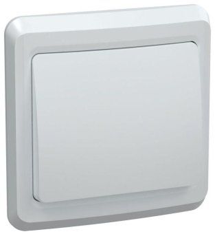 выключатель 1-кл. сп вега 10а ip20 вс10-1-0-вб бел. iek evv10-k01-10-dm от магазина Штепсель и батарейка.