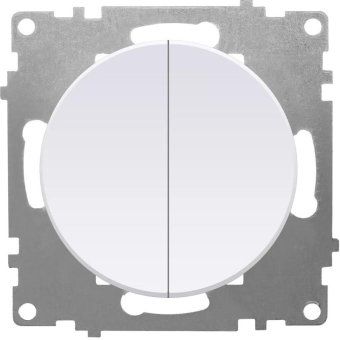 выключатель 2-кл. сп florence 10а ip20 механизм бел. (1e31501300) onekeyelectro 2172776 от магазина Штепсель и батарейка.