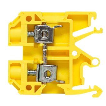 колодка клеммная jxb-2.5/35 (25а) желт. ekf plc-jxb-2.5/35y от магазина Штепсель и батарейка. - фото_8