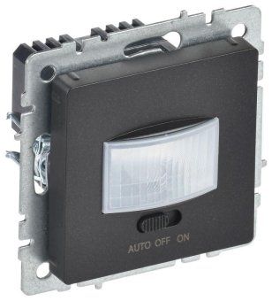 датчик движения brite дс10-1-брч механизм черн. iek br-ms10-n-150-05-k02 от магазина Штепсель и батарейка.