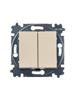 переключатель 2-кл. сп levit ip20 сл. кость/бел. abb 2chh595245a6017 от магазина Штепсель и батарейка. - фото_4