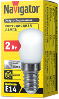 лампа светодиодная 71 286 nll-t26-230-4k-e14 2вт цилиндр 4000к нейтр. бел. e14 110лм 220-240в navigator 71286 от магазина Штепсель и батарейка. - фото_2