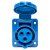 розетка скрыт. уст. 16а 220в 2p+ре ip44 (413) ekf ps-413-16-220 от магазина Штепсель и батарейка. - фото_7