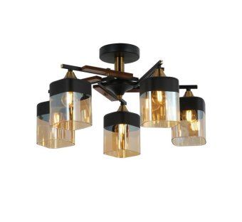 люстра glitz е27х5 60вт ip20 freya fr5154pl-05b от магазина Штепсель и батарейка.
