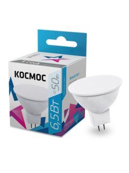 лампа светодиодная jcdr 6.5вт 220в gu5.3 4500к космос lkecled6.5wjcdrc45 от магазина Штепсель и батарейка.