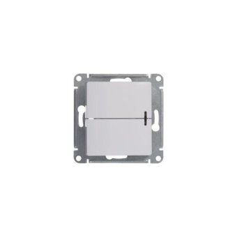 выключатель 2-кл. сп glossa 10а ip20 (сх. 5а) 10ax с подсветкой механизм бел. se gsl000153 от магазина Штепсель и батарейка. - фото_6
