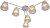 люстра constance 3155-306 6хе27 60вт модерн rivoli б0059261 от магазина Штепсель и батарейка.