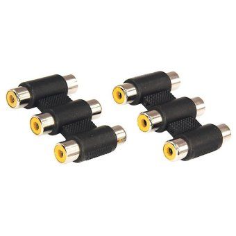 переходник аудио 3 гнезда rca - 3 гнезда rca тринокль блист. rexant 06-0166-a от магазина Штепсель и батарейка. - фото_3