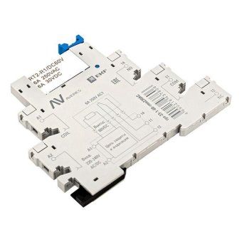 реле промежуточное рп slim 23/1 6а 230в ac с розеткой в сборе ekf rps-23-1-60-rms230ac от магазина Штепсель и батарейка. - фото_8