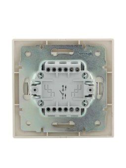 выключатель 1-кл. сп mira 10а ip20 со вставкой крем. lezard 701-0303-100 от магазина Штепсель и батарейка. - фото_4