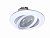 светильник светодиодный downlight rr 9вт 180-265в 6400к кругл. поворотн. панель бел. космос kdownrr9w6400k от магазина Штепсель и батарейка.