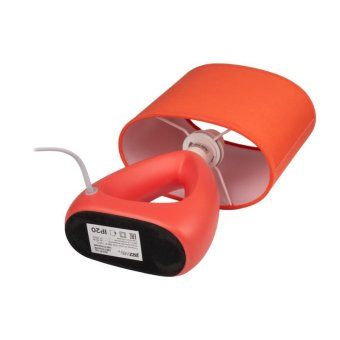 светильник настольный jh2-01-og e14 ip20 170х100х300мм керамика; ткань; pvc-пластик оранж. jazzway 5062290 от магазина Штепсель и батарейка. - фото_4