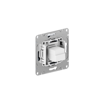 розетка компьютерная 1-м сп эпика rj45 кат.5 механизм алюм. ekf up1-soa-rj45-5 от магазина Штепсель и батарейка. - фото_4
