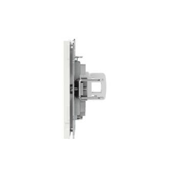 розетка компьютерная 1-м kant rj45 кат.5e без шторки бел. магнолия dkc 7000663 от магазина Штепсель и батарейка. - фото_4