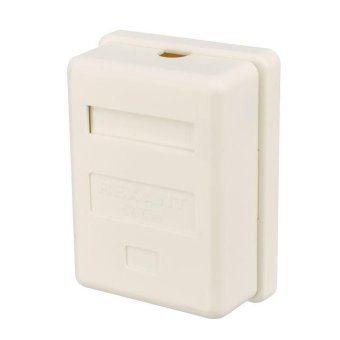 розетка компьютерная 1-м оп rj45 кат.5e utp неэкранир. бел. rexant 03-0121 от магазина Штепсель и батарейка. - фото_5