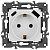 розетка эра elegance 14-4108-01 2p+e 16a-250в со шторками с usb type-a+c 5в-3а белый эра б0067736 от магазина Штепсель и батарейка.