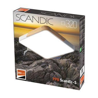 светильник светодиодный декоративный ppb scandic-s 36вт 4000к ip20 настенно-потолочный бытовой wh/w jazzway 5037311 от магазина Штепсель и батарейка. - фото_7