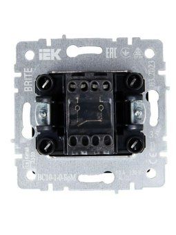 выключатель 1-кл. сп brite вс10-1-0-брм 10а механизм маренго iek br-v10-0-10-k35 от магазина Штепсель и батарейка. - фото_5
