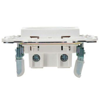 розетка skandy 10а без заземл. без защ. шторок sk-r02w арктич. бел. iek sk-r10-10-k01 от магазина Штепсель и батарейка. - фото_6