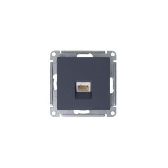 розетка компьютерная atlasdesign rj45 кат.5e механизм грифель se atn000783 от магазина Штепсель и батарейка. - фото_5