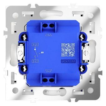 выключатель 1-кл сп s70 10а с подсветкой механизм бел. глянцевый voltum vls010201 от магазина Штепсель и батарейка. - фото_5