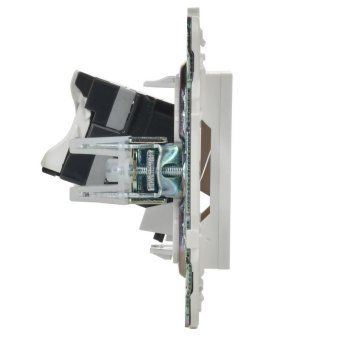 розетка компьютерная rj45 кат.5e skandy sk-k01w арктич. бел. iek sk-k10-1-k01 от магазина Штепсель и батарейка. - фото_4