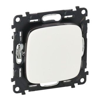 переключатель 1-кл. сп valena allure 10а ip20 250в 10ax с лицев. панелью безвинтов. зажимы механизм бел. leg 752706 от магазина Штепсель и батарейка. - фото_2