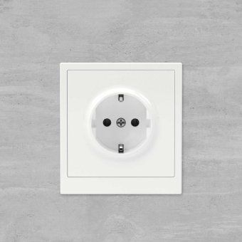 розетка силовая kant 2p+e без шторки бел. магнолия dkc 7000033 от магазина Штепсель и батарейка. - фото_7