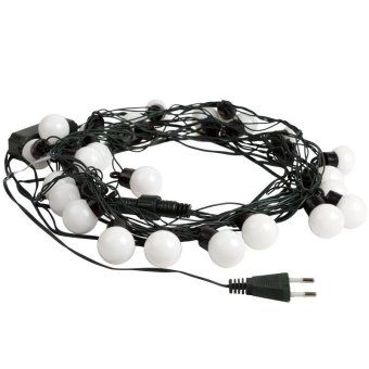 гирлянда светодиодная "шарики" 5м d30мм 25led rgb 6вт 220-240в ip20 провод пвх темн. зел. neon-night 303-569 от магазина Штепсель и батарейка. - фото_5