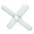 лампа светодиодная led-p65-32w/spsb/e27/fr/p4 plp32wh 32вт p65 лепестковая матовая e27 для растений спектр для рассады и цветения (упак. картон) uniel ul-00007408 от магазина Штепсель и батарейка. - фото_2